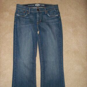 Ladies Fossil Flare Jeans 28 Waist Retro